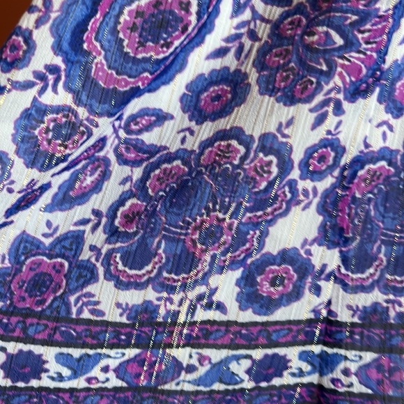 Purple Anthropologie Joanie Shorts Elevenses romper, SP, metal detail! - Picture 3 of 5